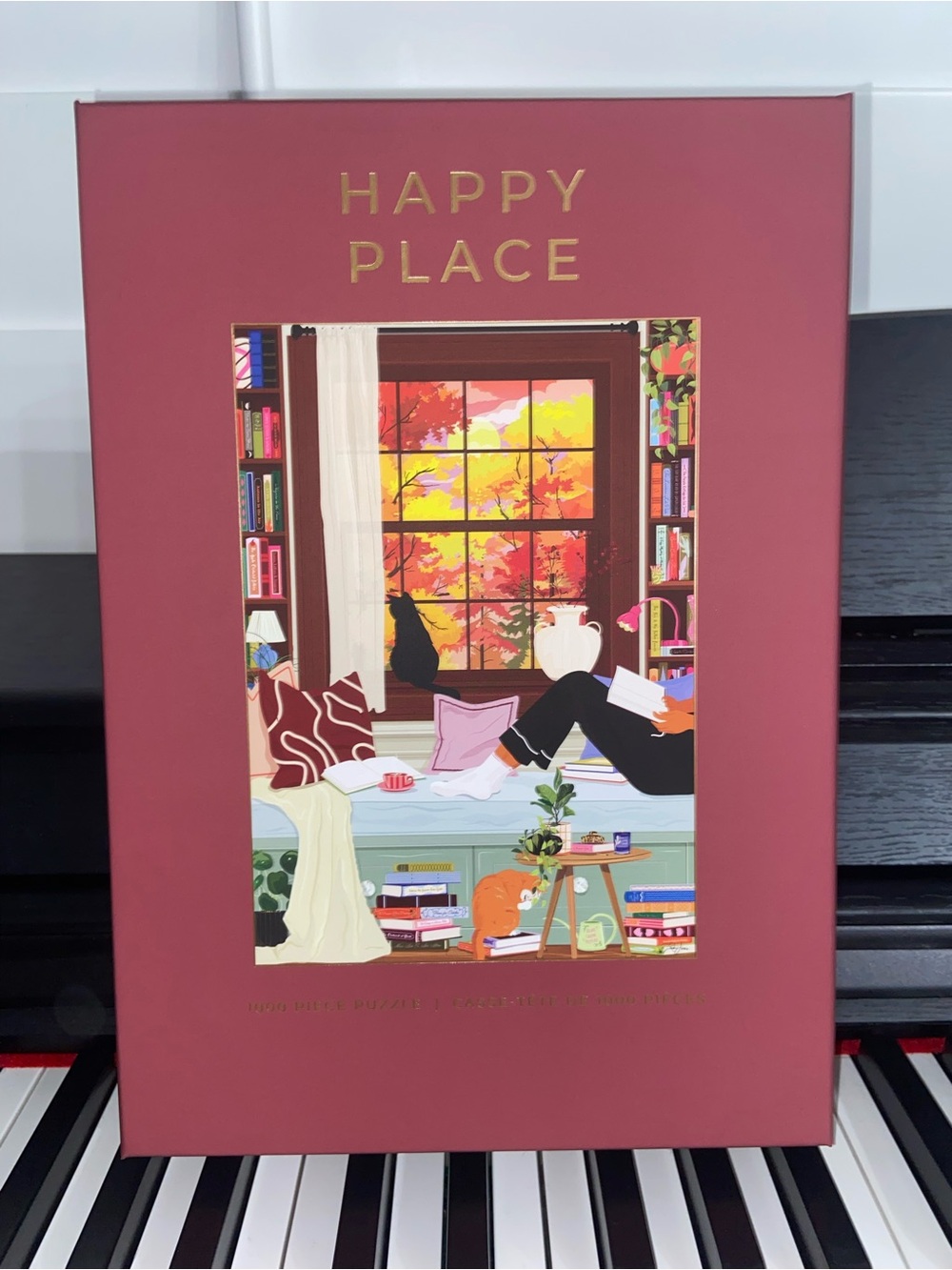 HOBBRY 1000-Piece Jigsaw Puzzle: Happy Place— NEW!